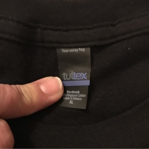 MEN’S black, XL T-shirt with Logic / Bobby Tarantino graphic. Unisex. - Picture 3 of 3